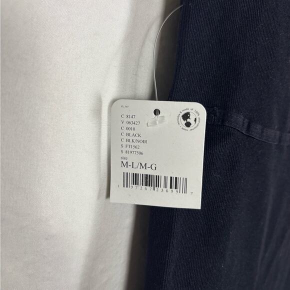 NWT Free People Black Meg High Platform Bodycon Dress- M/L - Picture 10 of 11